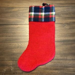 Red Christmas stocking